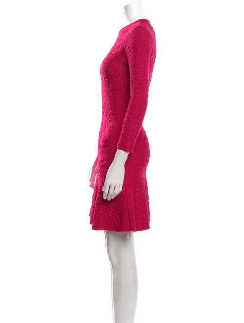 Alexander McQueen Wool Mini Dress