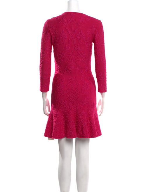 Alexander McQueen Wool Mini Dress