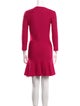 Alexander McQueen Wool Mini Dress