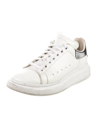 Alexander McQueen Leather Leather Trim Embellishment Sneakers