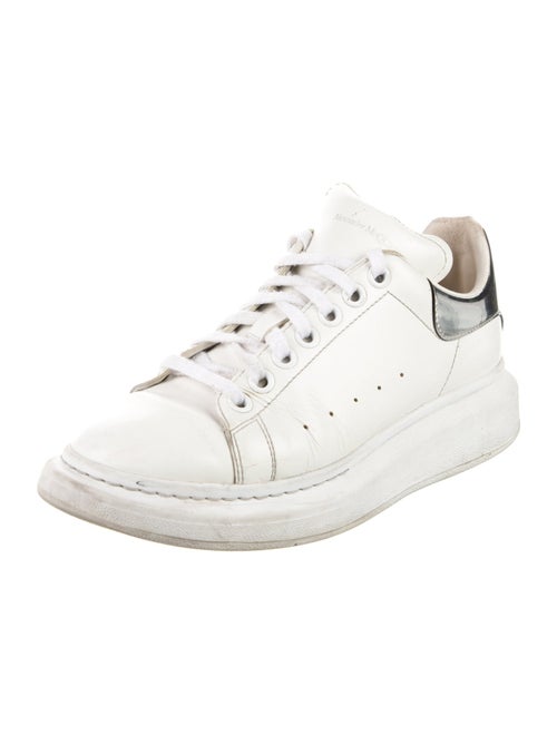 Alexander McQueen Leather Leather Trim Embellishment Sneakers