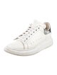 Alexander McQueen Leather Leather Trim Embellishment Sneakers