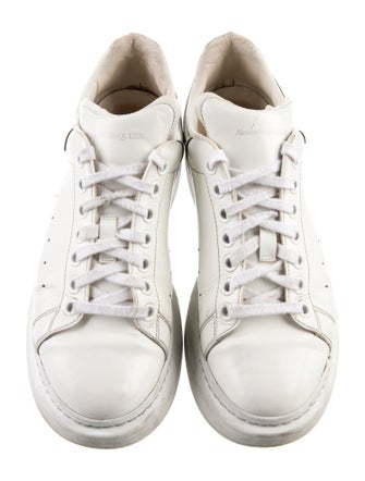 Alexander McQueen Leather Leather Trim Embellishment Sneakers