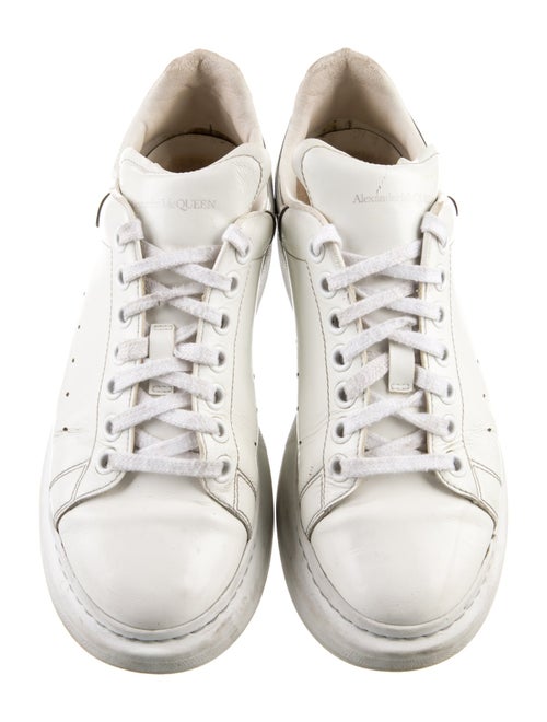 Alexander McQueen Leather Leather Trim Embellishment Sneakers