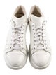 Alexander McQueen Leather Leather Trim Embellishment Sneakers
