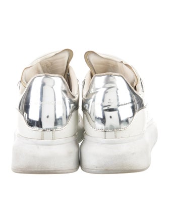 Alexander McQueen Leather Leather Trim Embellishment Sneakers