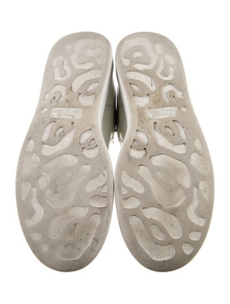 Alexander McQueen Leather Leather Trim Embellishment Sneakers