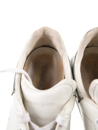 Alexander McQueen Leather Leather Trim Embellishment Sneakers