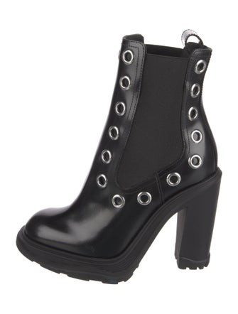Alexander McQueen Patent Leather Boots