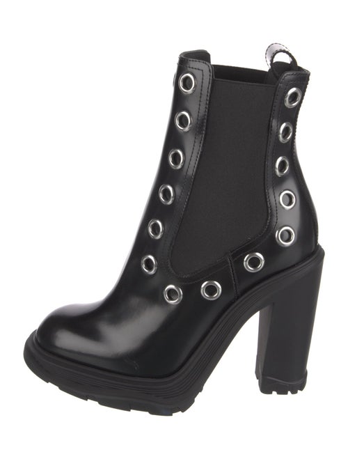Alexander McQueen Patent Leather Boots
