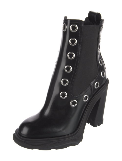 Alexander McQueen Patent Leather Boots
