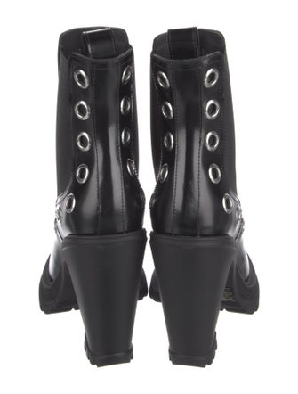 Alexander McQueen Patent Leather Boots