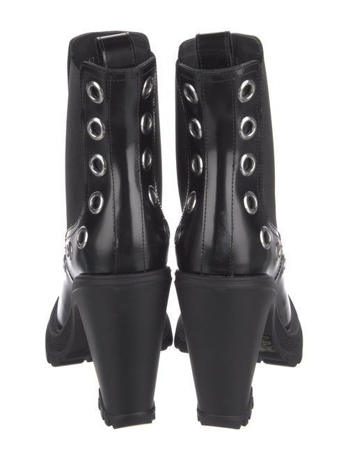 Alexander McQueen Patent Leather Boots
