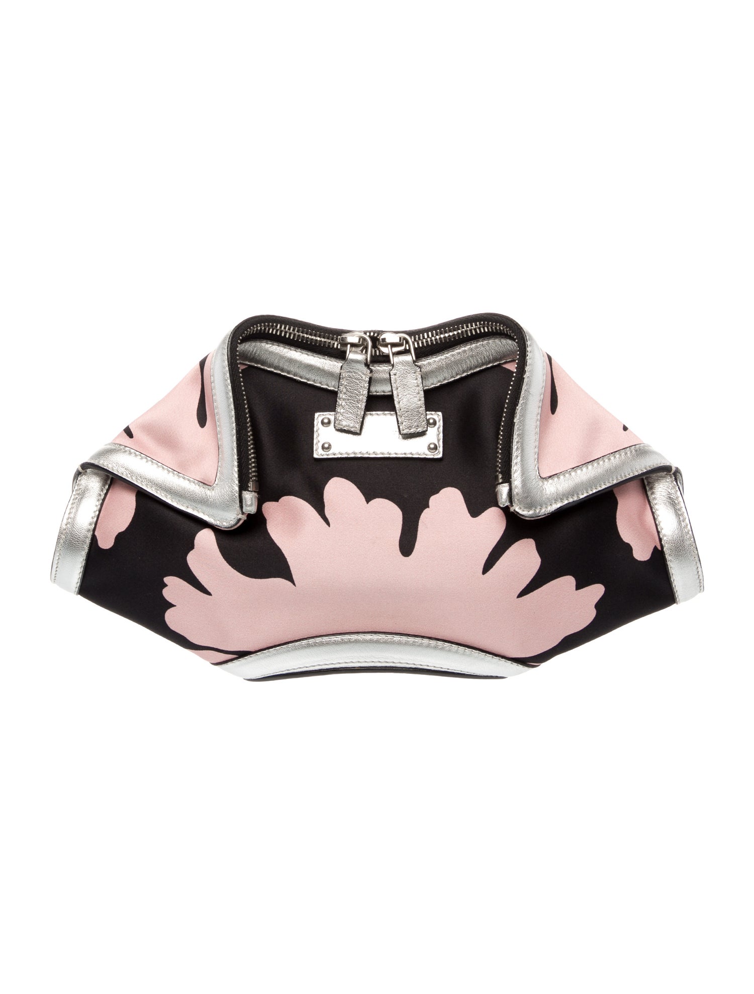 Alexander McQueen Satin Clutch