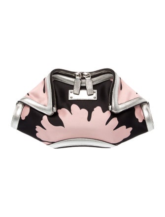 Alexander McQueen Satin Clutch