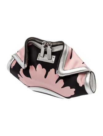 Alexander McQueen Satin Clutch