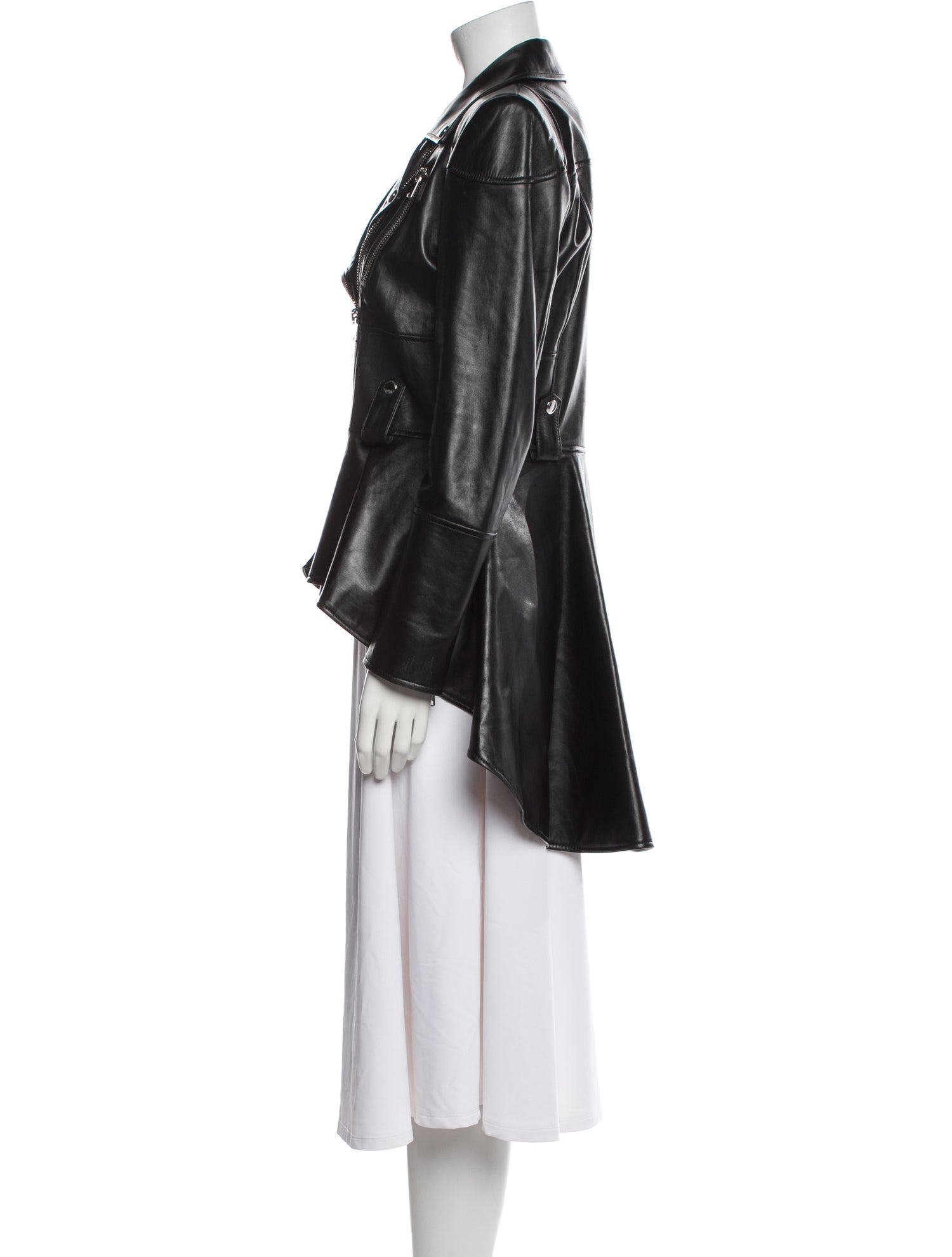 Alexander McQueen Leather Biker Jacket