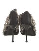 Alexander McQueen Mesh Patterned Boots