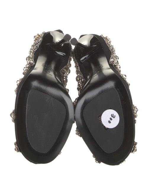 Alexander McQueen Mesh Patterned Boots