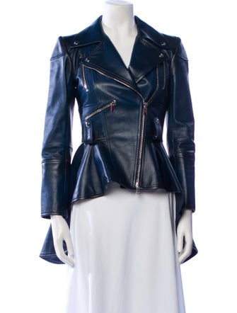 Alexander McQueen Leather Coat