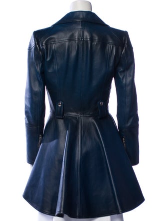 Alexander McQueen Leather Coat