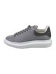 Alexander McQueen Leather Colorblock Pattern Sneakers