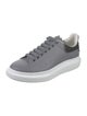 Alexander McQueen Leather Colorblock Pattern Sneakers