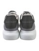 Alexander McQueen Leather Colorblock Pattern Sneakers