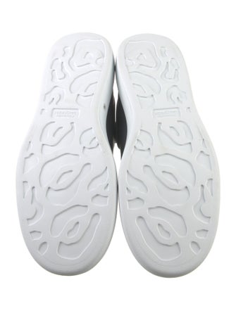 Alexander McQueen Leather Colorblock Pattern Sneakers