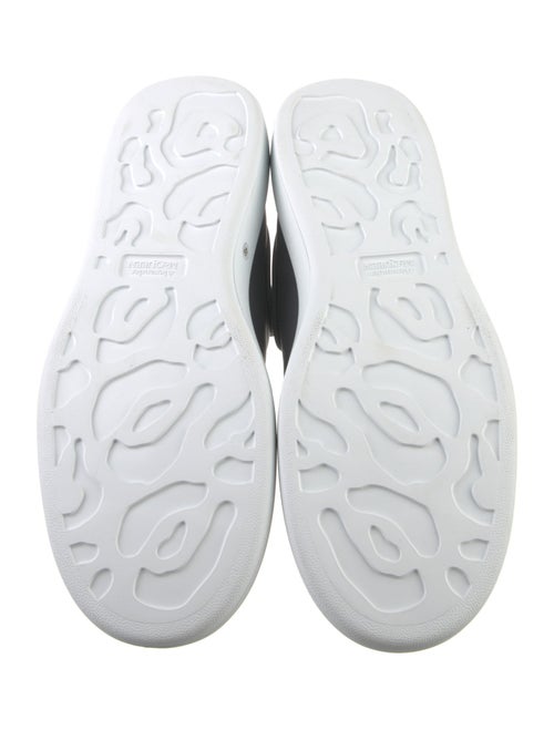 Alexander McQueen Leather Colorblock Pattern Sneakers