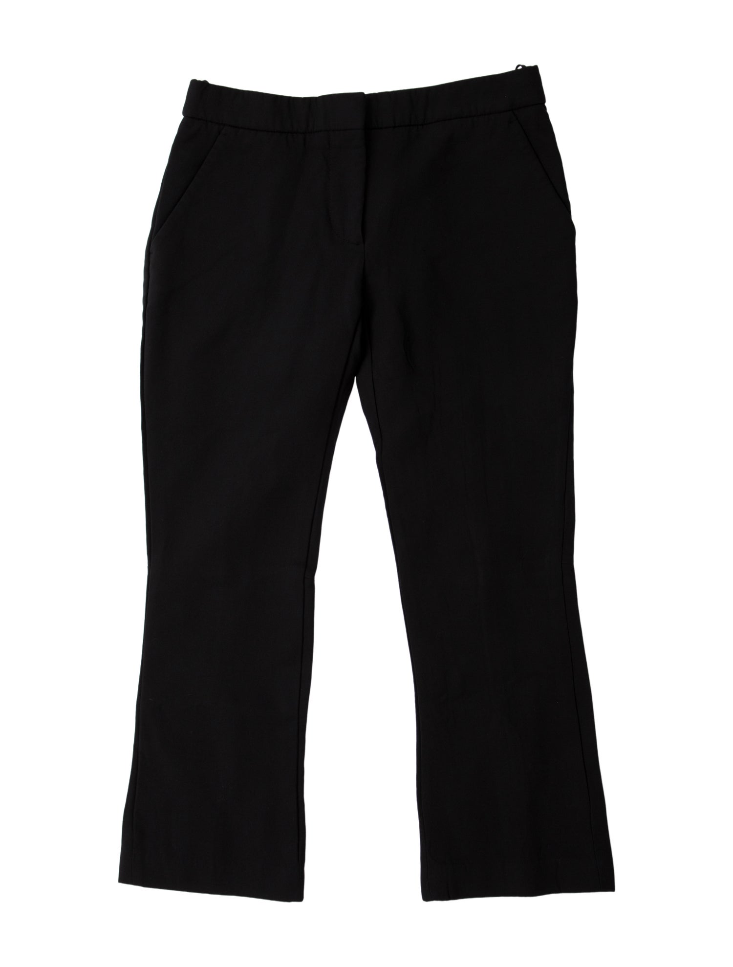Alexander McQueen Wool Straight Leg Pants