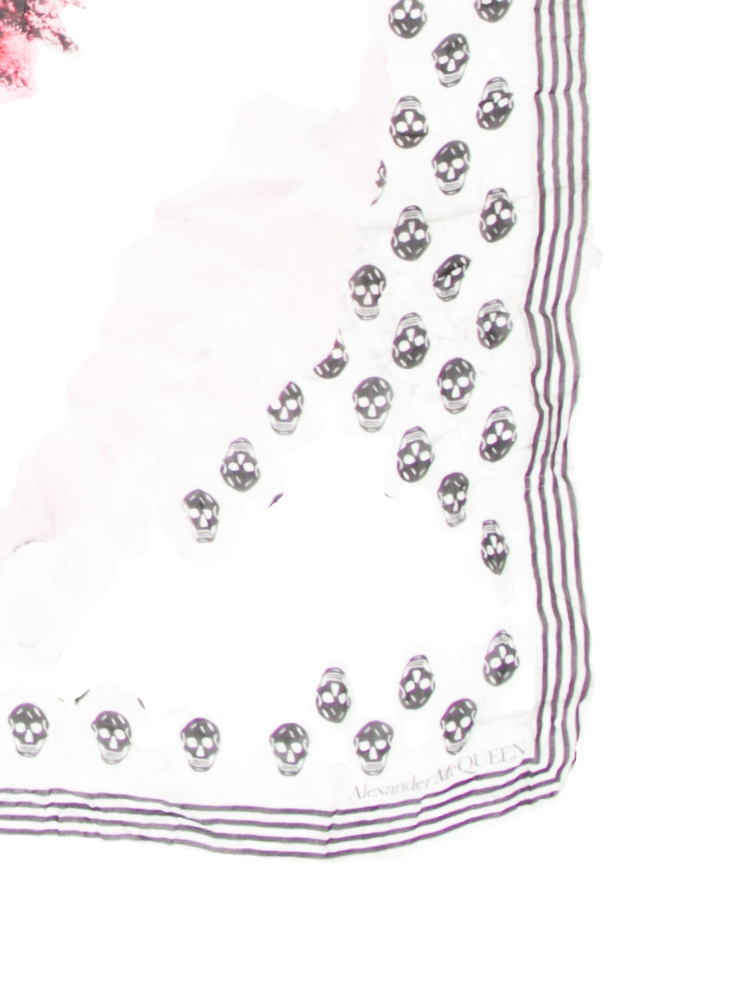 Alexander McQueen Silk Skull Scarf