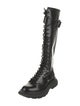Alexander McQueen Leather Rain Boots