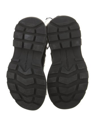 Alexander McQueen Leather Rain Boots