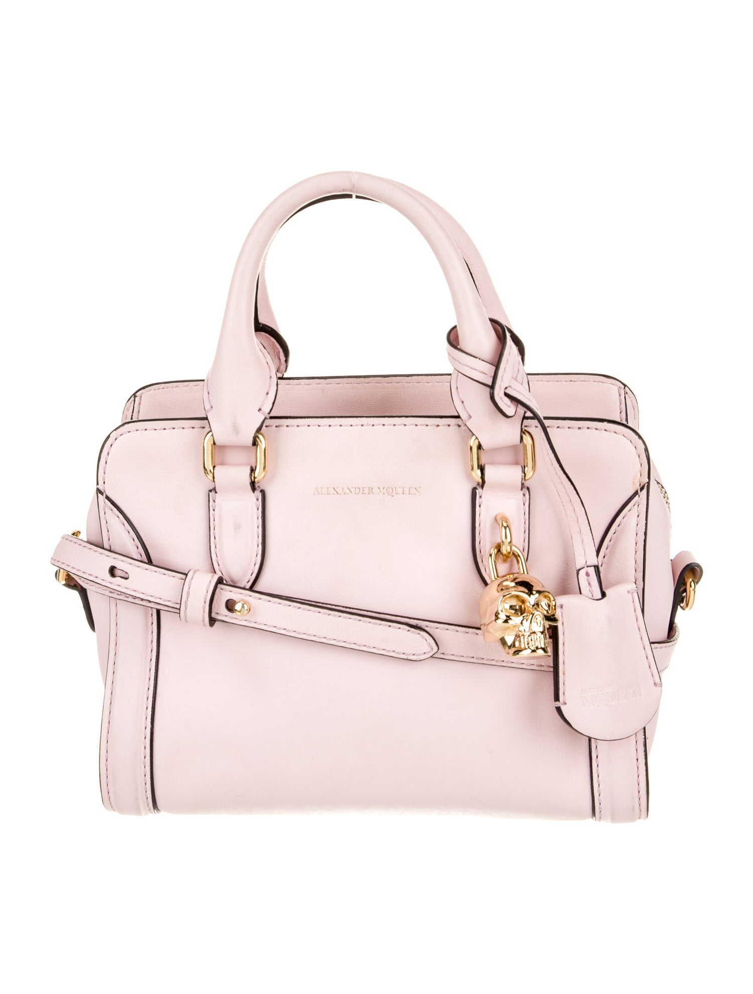 Alexander McQueen Skull Top Handle Bag