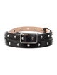 Alexander McQueen Skinny Leather Belt