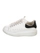 Alexander McQueen Leather Colorblock Pattern Sneakers