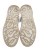 Alexander McQueen Leather Colorblock Pattern Sneakers