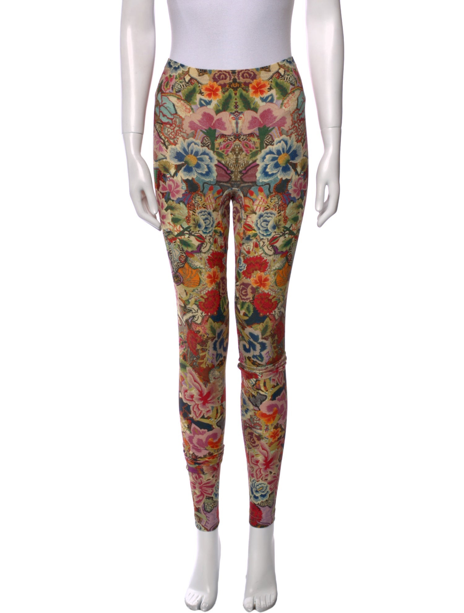 Alexander McQueen Printed Skinny Leg Pants w/ Tags