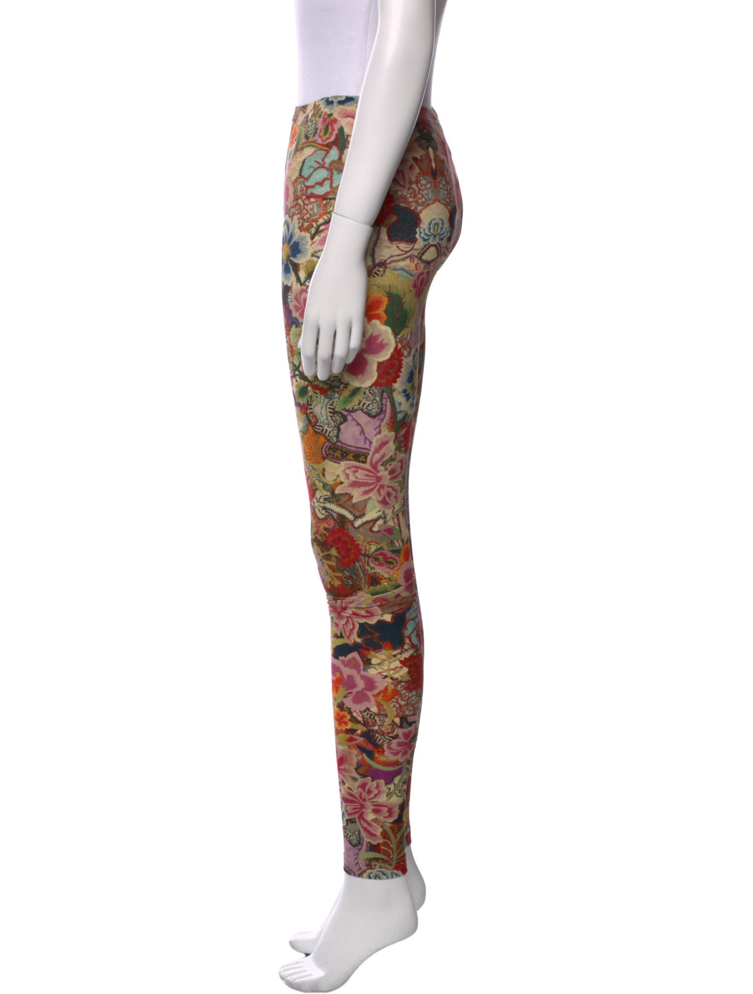 Alexander McQueen Printed Skinny Leg Pants w/ Tags