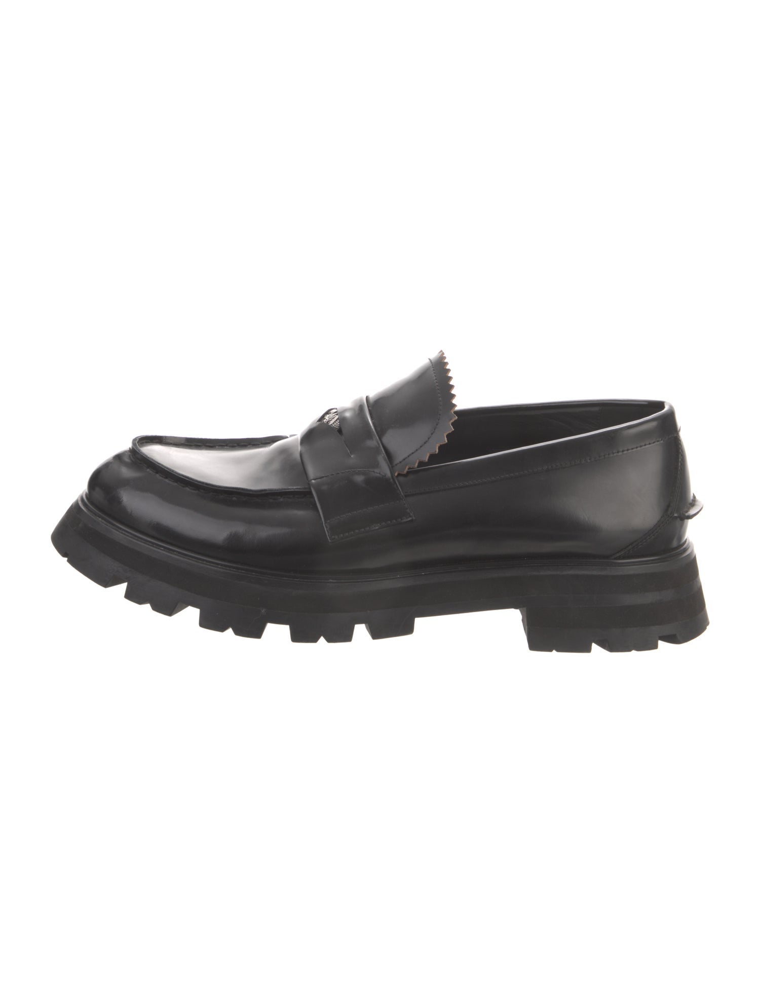 Alexander McQueen Patent Leather Loafers