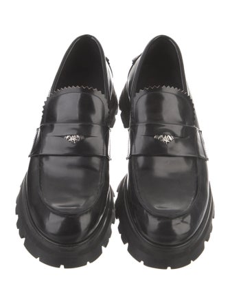 Alexander McQueen Patent Leather Loafers