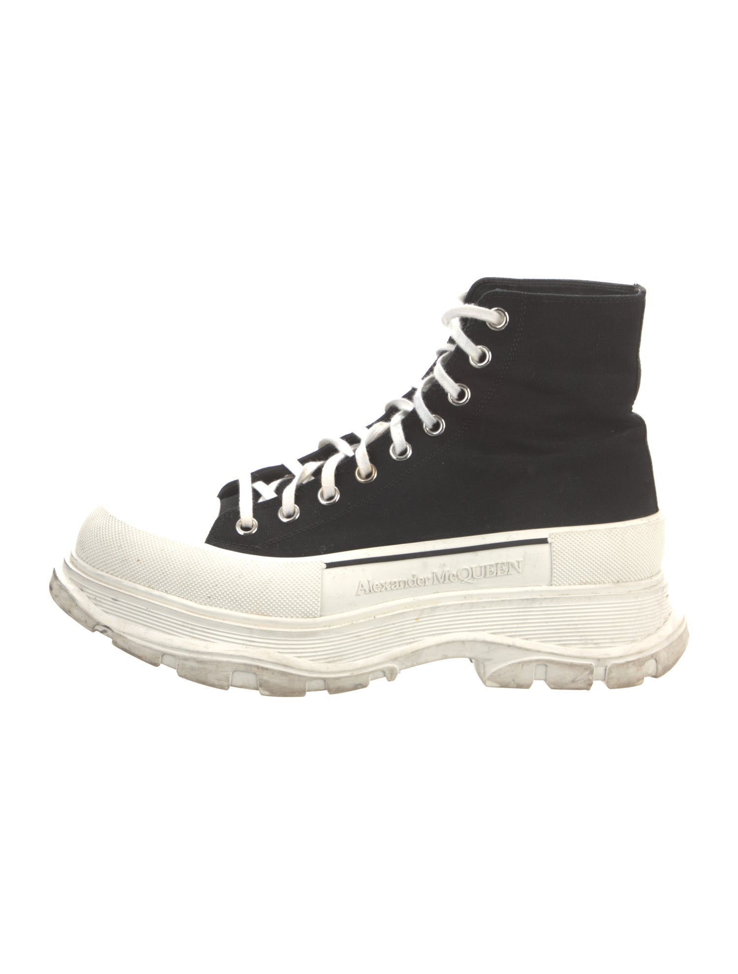 Alexander McQueen Canvas Sock Sneakers