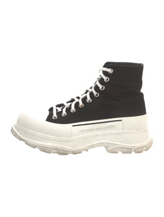 Alexander McQueen Canvas Sock Sneakers
