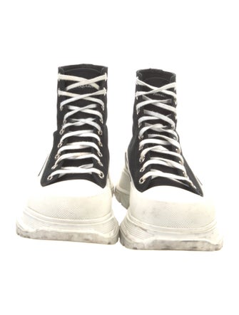 Alexander McQueen Canvas Sock Sneakers