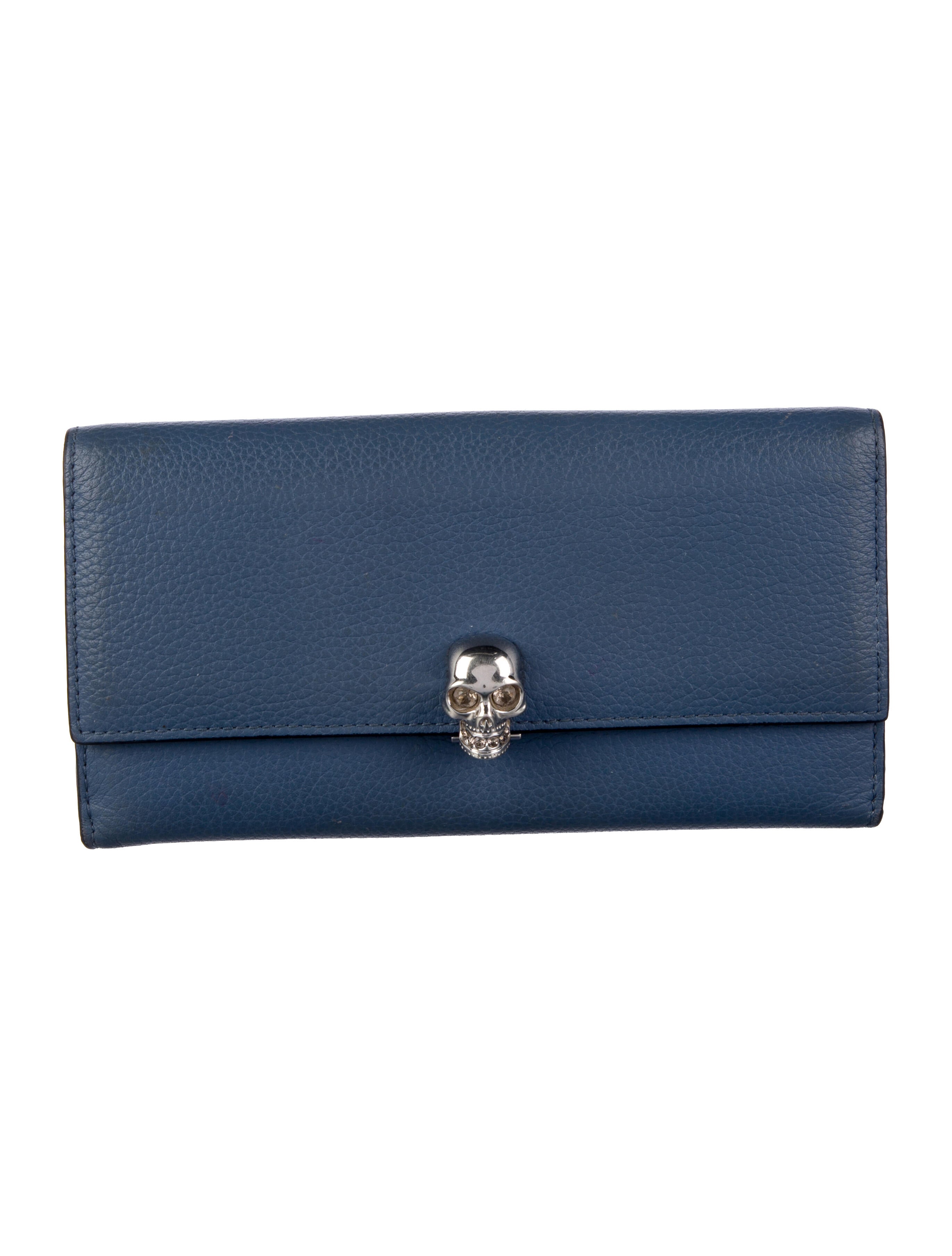 Alexander McQueen Leather Continental Wallet