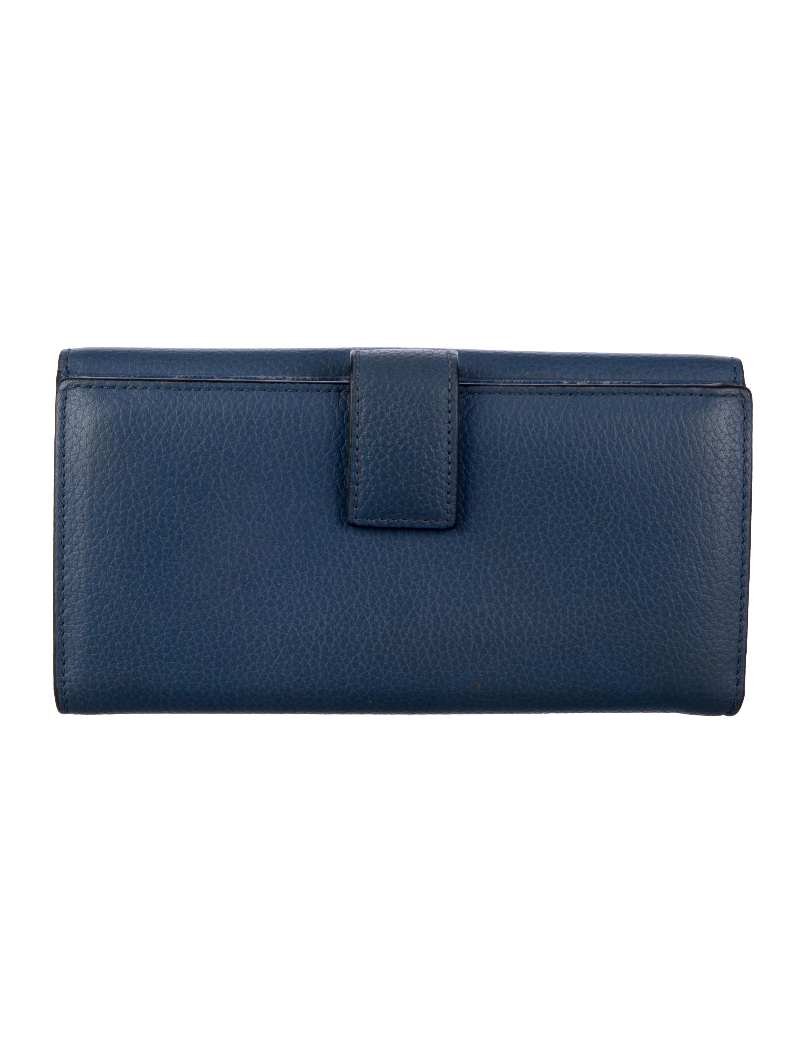 Alexander McQueen Leather Continental Wallet