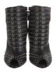 Alexander McQueen Leather Studded Accents Boots