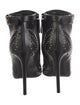 Alexander McQueen Leather Studded Accents Boots