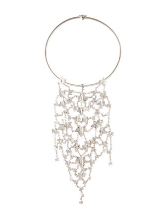 Alexander McQueen Ivy Choker Bib Necklace